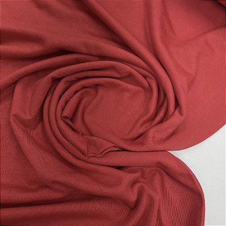 Malha Poliviscose Lisa Vermelho