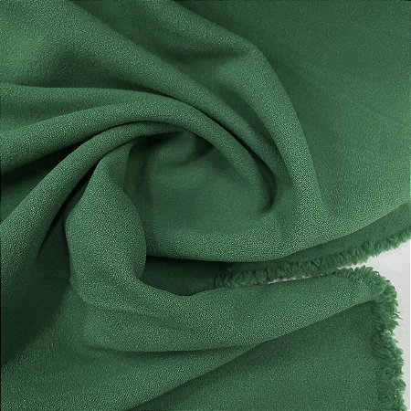 Malha Scuba Creponada Verde Bandeira