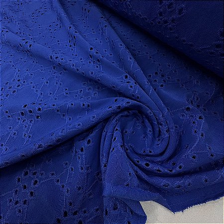 Malha Laise Azul Royal