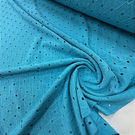 Malha Laise Azul Tiffany