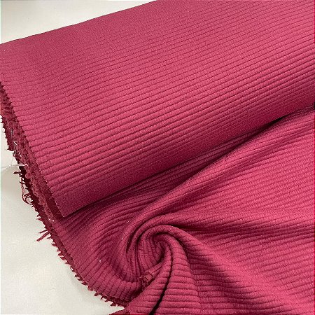 Malha Matelassê Rosa Pink