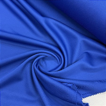 Malha Dry Fit Olympic Furinhos Azul Royal
