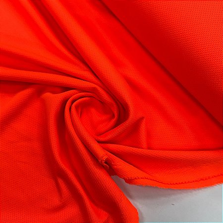 Malha Dry Fit Olympic Furinhos Laranja Neon