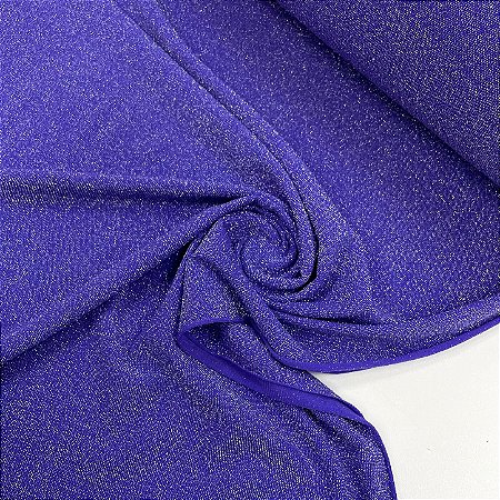 Tule Lurex de Poliamida Roxo