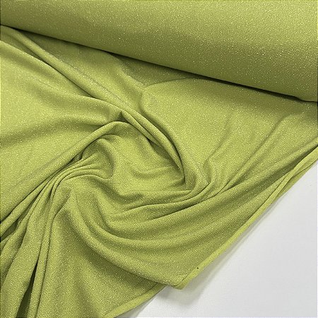 Tule Lurex de Poliamida Verde Cítrico