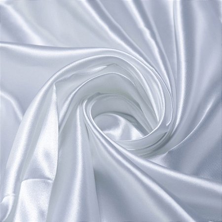 Tecido Cetim Liso Branco - A Catarinense Tecidos | Entrega rápida para todo  o Brasil
