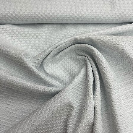 Piquet Colméia 100% Algodão Branco