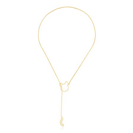 Colar Onça 417 Ouro