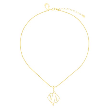 Pingente Astro Peixes 424 Ouro