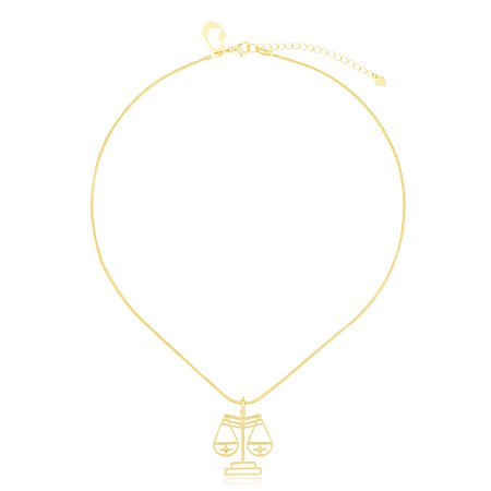 Pingente Astro Libra 431 Ouro