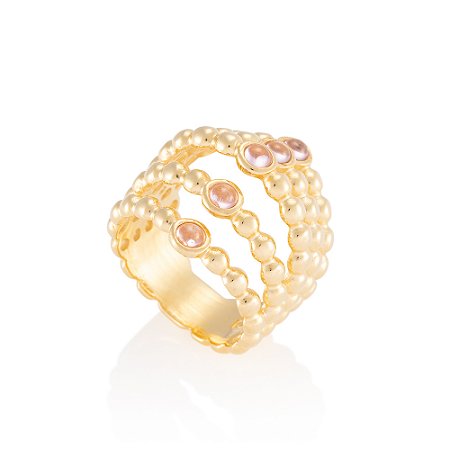 Anel Orbit 525 Ouro Color
