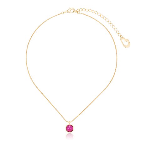 Pingente Bubble Moon 454 Ouro Rosa
