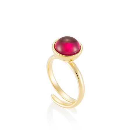 Anel Bubble Moon 527 Ouro Rosa