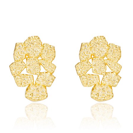 Brinco Rochas 1073 Ouro