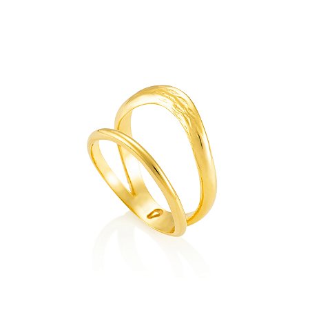 Anel Brisa 529 Ouro