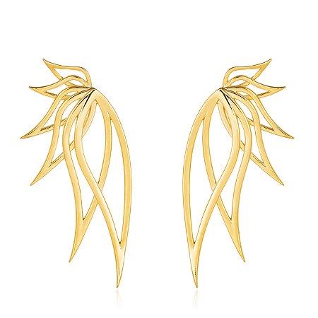 Brinco Flama 1077 Ouro