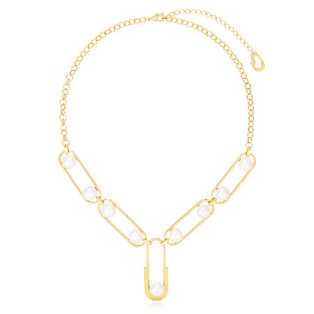 Colar Astor 464 Ouro Shell