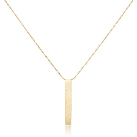 Pingente Essencial 495 Ouro Escovado