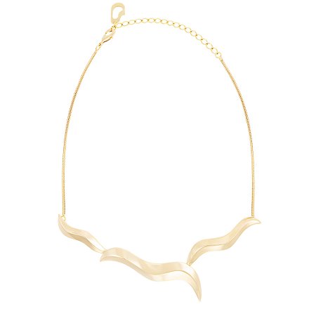 Colar Algas 470 Ouro