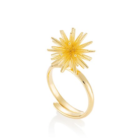 Anel Bubble Ouriço 598 Ouro