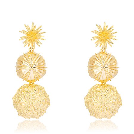 Brinco Fundo do Mar 1157 Ouro