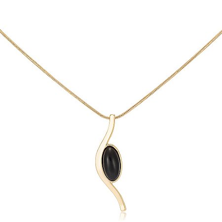 Pingente Arábia 515 Ouro Quartzo Negro