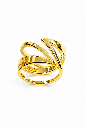 Anel Pena 617 Ouro