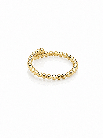 Anel Granulado 624 Ouro