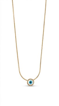 Colar Baby Bubble Nazar 260 Ouro
