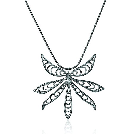 Colar Iris 326 Ródio Negro Hidra