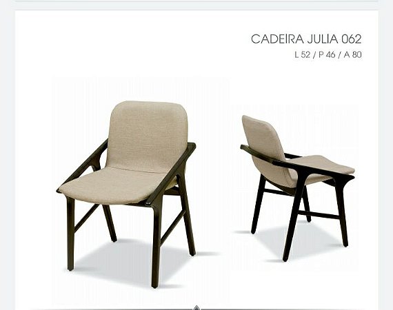 Cadeira Julia 062 - Luccasi Mobili