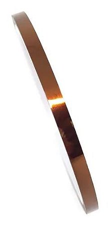 FITA TÉRMICA KAPTON ALTA TEMPERATURA 0,5cm X 30m