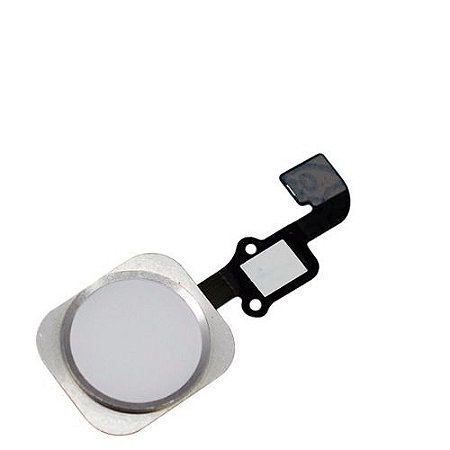 BOTÃO HOME iPHONE 6G (4.7") / 6G PLUS (5,5") BRANCO COM
