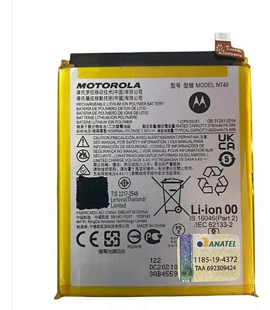Bateria Motorola Nt40