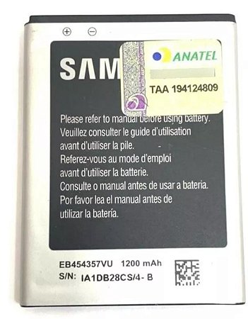 Bateria Samsung S5360 s5367 B5510 S5380 Original