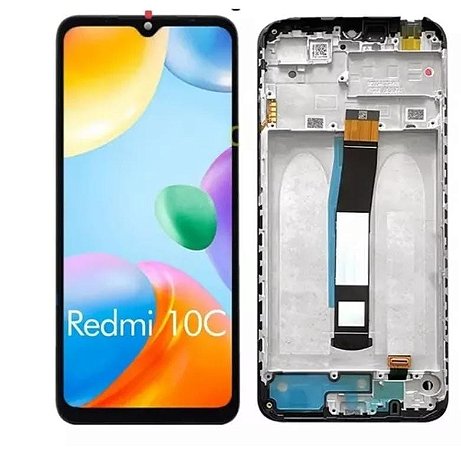 Frontal Xiaomi Redmi 10c com aro