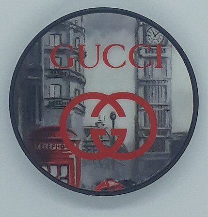 POP SOCKET PERSONALIZADO 1O UNIDADES GUCCI - BRANCA