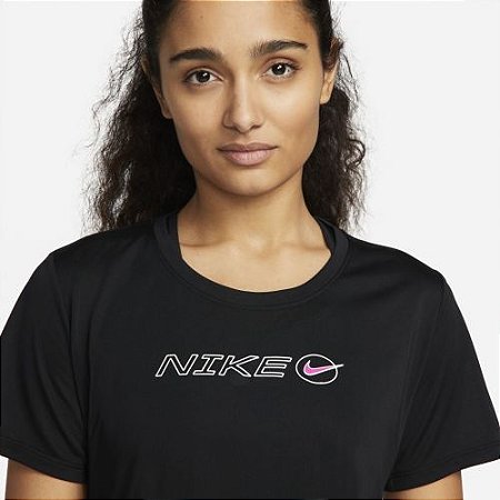 Camiseta Nike One Dri-FIT Feminina - Preto