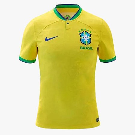 Camisa do Brasil 2020 nike polo -amarela