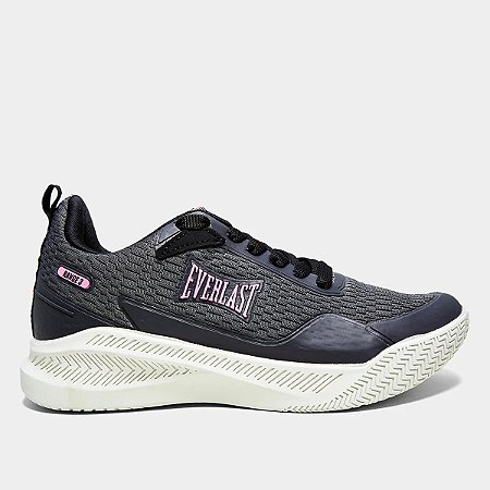 Tênis Everlast Range 3 Feminino - Cinza+Rosa