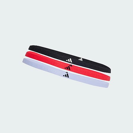 Faixas Adidas Cabelo Pacote 3 Unidades