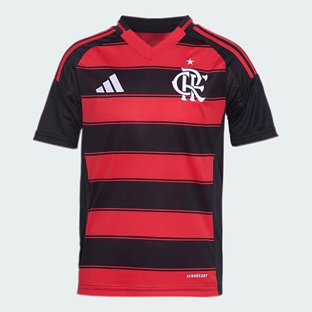 Camisa Flamengo I Adidas 25/26 Boys