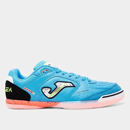Tenis Futsal Joma Top Flex - Azul Turquesa