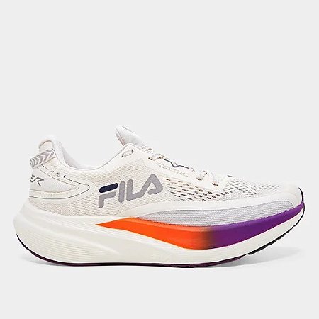 Tênis Fila Racer T2 Xtreme Feminino - Bege+Roxo