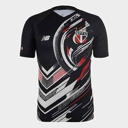 Camisa São Paulo Pré Jogo New Balance Masculina