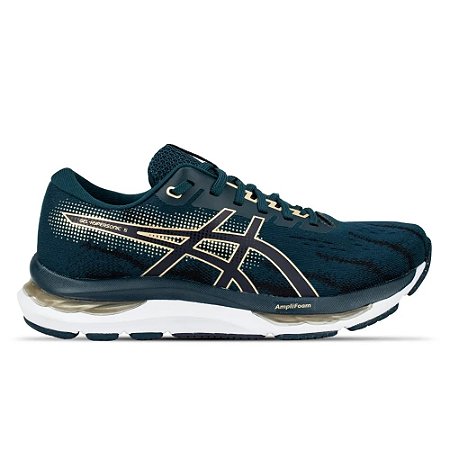 Tênis ASICS GEL-Hypersonic 5 - Feminino - VERDE/DOURADO