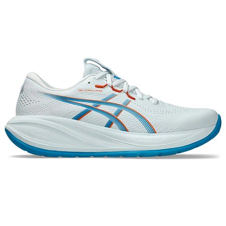 Tênis ASICS GEL-Cumulus 28 - Masculino - Branco/Azul
