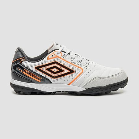 Chuteira Society Umbro Neo-Comfort II - Branco+Preto