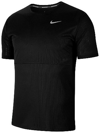 Camiseta Nike M Nk Breathe Run To Preta