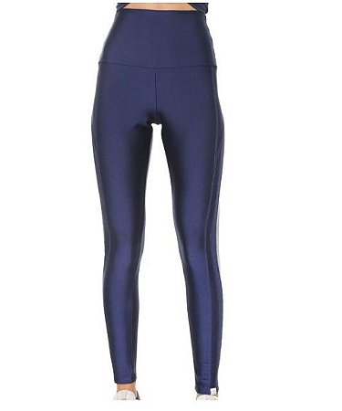 LEGGING ALTO GIRO RECORTES LATERAIS AZUL